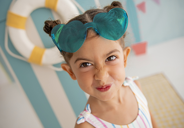 Sesión de fotos de verano infantil en Murcia